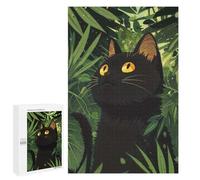 Rompecabezas para Adolescentes 1000 PCS Whiskers in The Wild Cat Rompecabezas para Adultos Juegos Relajantes Decoración Perfecta Regalos De Cumpleaños Y Únicos 1000 PCS