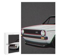 Rompecabezas para Adolescentes 1000 PCS White Car Retro Rompecabezas para Adultos Juegos Relajantes Desafío Difícil Desafío Educativo 1000 PCS