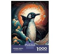 Rompecabezas para Adolescentes 1000 Penguin Japan Design Rompecabezas para Adultos Juego Práctico Patrón De Ensamblaje Oferta como Regalos para Toda La Familia 70x50cm/1000pcs