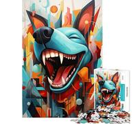 Rompecabezas para Adolescentes 1000 Perros Risueños Diversión en Casa Actividades para Mejorar la Memoria Juegos Divertidos Adecuado para Personas de 14 Años en A Partir de 38x52cm