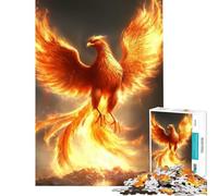 Rompecabezas para Adolescentes 1000 Phoenix Rising Rompecabezas de 1000 Piezas Juguete Educativo desafío difícil Hermoso diseño (38x52cm)