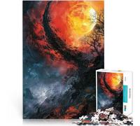 Rompecabezas para Adolescentes 1000 Piezas Abrazo de los infiernos Juego desafiante y Juego Familiar Decoración del hogar 38x26cm