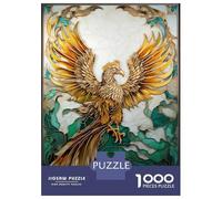 Rompecabezas para Adolescentes 1000 Piezas Abstract Phoenix Rompecabezas para Adultos Juegos Relajantes Regalo De Cumpleaños para Cumpleaños, Navidad 70x50cm/1000pcs