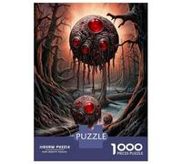 Rompecabezas para Adolescentes 1000 Piezas Alien Invasion on Earth Rompecabezas para Adultos Juguetes Antiestrés Patrón De Montaje Oferta como Regalo para Toda La Familia 70x50cm/1000pcs