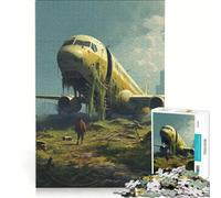 Rompecabezas para Adolescentes 1000 Piezas Apocalipsis El último Vuelo, Juegos relajantes, decoración para el hogar, Ideal para Decorar el Escritorio 50x75cm