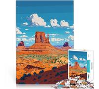 Rompecabezas para Adolescentes 1000 Piezas Arte de píxeles de Utah Juguete Educativo de Aprendizaje Regalo de cumpleaños, Regalos 52x38cm