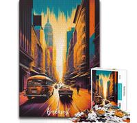 Rompecabezas para Adolescentes: 1000 Piezas artísticas de Budapest, Pero Divertidas y Divertidas, Regalo de cumpleaños para Mayores de 14 años, 50x75cm