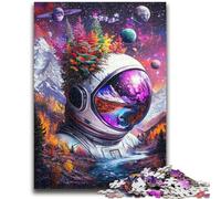 Rompecabezas para Adolescentes, 1000 Piezas, Astronauta, montañas, Juguete, Juego Intelectual para decoración del hogar, para Mayores de 14 años, 50x75cm