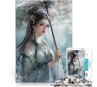 Rompecabezas para Adolescentes 1000 Piezas Belleza Antigua China Juguete Educativo Intelectual descompresor Obra de Arte 75x50cm