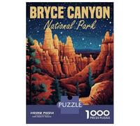 Rompecabezas para Adolescentes 1000 Piezas Bryce Canyon National Park Rompecabezas para Adultos Juegos Divertidos Decoración Interacción Entre Padres E Hijos 52x38cm/1000pcs