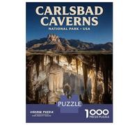Rompecabezas para Adolescentes 1000 Piezas Carlsbad Caverns National Park Rompecabezas para Adultos Juegos Relajantes Desafío Difícil Interacción Entre Padres E Hijos 70x50cm/1000pcs