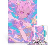 Rompecabezas para Adolescentes 1000 Piezas Chica de Anime estética Juegos educativos Decoración del hogar Ideas de Regalos 38x26cm