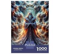 Rompecabezas para Adolescentes 1000 Piezas Chronicles of The Fractal Rompecabezas para Adultos Juego Práctico Difícil Difícil 52x38cm/1000pcs