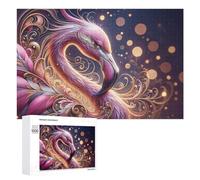 Rompecabezas para adolescentes, 1000 piezas de arte de pájaros mágicos de fantasía para adultos, juego práctico de carreras de velocidad, desafío educativo, 1000 piezas