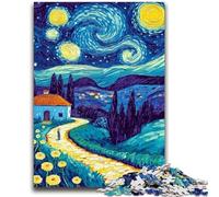 Rompecabezas para Adolescentes: 1000 Piezas de Diente de león bajo el Cielo Nocturno para Mayores de 14 años, Juego de ingenio, Adultos y Adolescentes, 26x38cm