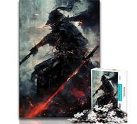 Rompecabezas para Adolescentes,1000 Piezas de Guerreros Ninja de fantasía,Rompecabezas para Adultos,desafiantes Juegos Familiares,Juguete DIY para decoración de Pared del hogar,Regalos (75x50cm)