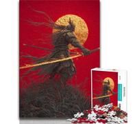 Rompecabezas para Adolescentes,1000 Piezas de Guerreros Ninja de fantasía,Rompecabezas para Adultos,desafiantes Juegos Familiares,Juguete DIY para decoración de Pared del hogar,Regalos (38x26cm)