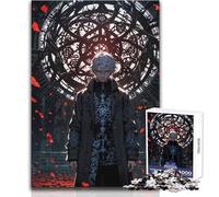 Rompecabezas para Adolescentes: 1000 Piezas de hechicero místico en un Templo Antiguo,Juego práctico para Pasar el rato y Disfrutar de Las Vacaciones en casa Regalos para el Amigo Secreto (38x26cm)