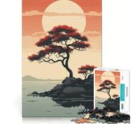 Rompecabezas para Adolescentes,1000 Piezas de paisajes japoneses,Corte Exacto,Juego de ingenio,Regalo para Momentos de Juego tranquilos, artístico (38x52cm)