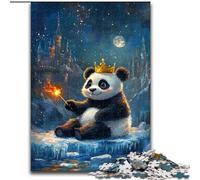 Rompecabezas para Adolescentes: 1000 Piezas de Pandas en la Nieve, Elefantes de Juguete, Juego Intelectual, Regalo de cumpleaños, decoración de Pared para Mayores de 14 años tamaño 50x75cm