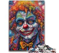Rompecabezas para Adolescentes, 1000 Piezas de Payaso para un desafío Educativo, Regalo Ideal para Toda la Familia, 50x75cm