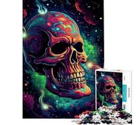 Rompecabezas para Adolescentes 1000 Piezas de Vida y Muerte Un desafío para completar Una Obra de Arte Juguetes antiestrés Apto para Mayores de 14 años (38x26cm)