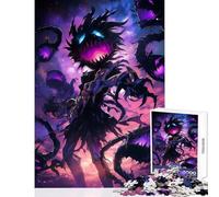 Rompecabezas para Adolescentes 1000 Piezas diseño de Hombres Demonios góticos Juguete Educativo Regalo de cumpleaños Juego de ingenio difícil y desafiante tamaño 38x52cm