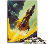 Rompecabezas para Adolescentes, 1000 Piezas, diseño de Nave Espacial dinámica, Juguete Educativo para aliviar el estrés, interacción Entre Padres e Hijos, para niños de 14 años, 50x75cm