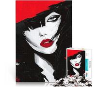 Rompecabezas para Adolescentes 1000 Piezas Elegancia misteriosa Juguete de desafío de Juego Educativo Regalo de Obra de Arte 38x26cm