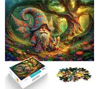 Rompecabezas para Adolescentes 1000 Piezas Encuentro de gnomos Juguetes para aliviar el estrés Regalos de cumpleaños, Regalos, Arte Mural 38x26cm
