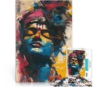 Rompecabezas para Adolescentes 1000 Piezas Esplendor de Krishna Juguete de desafío de Juego Educativo Regalo de Obra de Arte 75x50cm