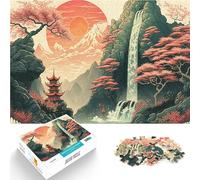 Rompecabezas para Adolescentes 1000 Piezas Estilo japonés Juguete Educativo Intelectual descompresor Regalos de Amigo Secreto 52x38cm