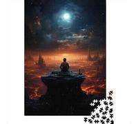 Rompecabezas para Adolescentes 1000 Piezas Exploring The Mysteries of Space Rompecabezas para Adultos Juegos Divertidos Decoración Interacción Entre Padres E Hijos 38x26cm/1000pcs