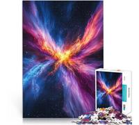 Rompecabezas para Adolescentes 1000 Piezas Explosión de Nebulosa cósmica Difícil Difícil Actividades Divertidas en casa, Regalos de cumpleaños, Regalos de Viaje, 52x38cm