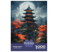 Rompecabezas para Adolescentes 1000 Piezas Fantasy Moonlight Rompecabezas para Adultos Juguetes Antiestrés Patrón De Montaje Oferta como Regalo para Toda La Familia 38x26cm/1000pcs