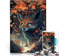 Rompecabezas para Adolescentes 1000 Piezas Ficción fantástica de Fox Juego de Preguntas con Piezas de Formas aleatorias Que se entrelazan Completamente 52x38cm