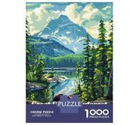 Rompecabezas para Adolescentes 1000 Piezas Great Bear Rainforest Canada Rompecabezas para Adultos Juegos Relajantes Desafío Difícil Interacción Entre Padres E Hijos 70x50cm/1000pcs