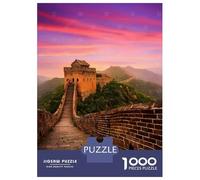 Rompecabezas para Adolescentes 1000 Piezas Great Wall of China, Beijing Rompecabezas para Adultos Juegos Relajantes Regalo De Cumpleaños para Cumpleaños, Navidad 38x26cm/1000pcs
