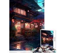 Rompecabezas para Adolescentes 1000 Piezas Impresionante Juguete japonés decoración de Pared Regalo Divertido Juego de ingenio Mejora el Amor Entre Parejas tamaño 50x75cm