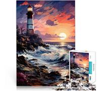 Rompecabezas para Adolescentes 1000 Piezas Increíble Paisaje Colorido Juegos de relajación Toda la Familia. 75x50cm