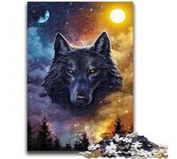 Rompecabezas para Adolescentes, 1000 Piezas, Juego de la Familia Wolf, antiestrés, desafío difícil, Adecuado para Parejas, 50x75cm