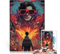 Rompecabezas para Adolescentes 1000 Piezas Jugador de Grandes Juegos Juego de Preguntas Cada Pieza es única: un desafiante y Divertido Juego Familiar 75x50cm