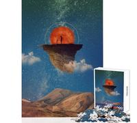 Rompecabezas para Adolescentes 1000 Piezas Libro del Principito Juguete decoración de Pared Obra de Arte Regalo Juego Familiar interacción Entre Padres e Hijos tamaño 50x75cm
