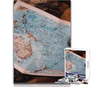 Rompecabezas para Adolescentes, 1000 Piezas, mapas, póster, diversión Familiar, Noche de Juegos, Aprendizaje, Regalo Educativo, cumpleaños, tamaño 38x52cm