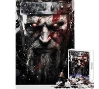 Rompecabezas para Adolescentes 1000 Piezas mitología nórdica Juguete decoración de Pared Obra de Arte Regalo Juego Familiar interacción Entre Padres e Hijos tamaño 38x52cm