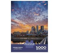 Rompecabezas para Adolescentes 1000 Piezas Montreal 1 Rompecabezas para Adolescentes Juegos Relajantes Decoración Interacción Entre Padres E Hijos 52x38cm/1000pcs