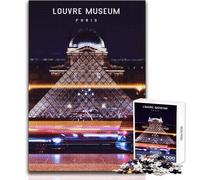 Rompecabezas para Adolescentes, 1000 Piezas, Museo del Louvre, diversión Familiar, Noche de Juegos, Aprendizaje, Regalo Educativo, cumpleaños, tamaño 38x52cm