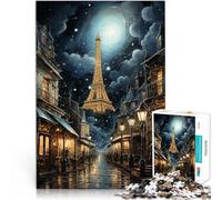Rompecabezas para Adolescentes 1000 Piezas Noche Maravillosa Juegos Divertidos para la Familia Regalos para Amigos y Familiares 52x38cm