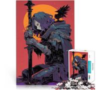 Rompecabezas para Adolescentes 1000 Piezas Núcleo de fantasía Oscura Juego desafiante Cada Pieza es única: un desafiante y Divertido Juego Familiar 52x38cm