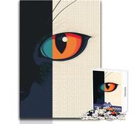 Rompecabezas para Adolescentes, 1000 Piezas, Ojo de Gato, Primer Plano, desafío único, Regalo de cumpleaños, tamaño 50x75cm